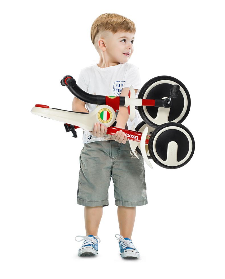 Children's folding tricycle，