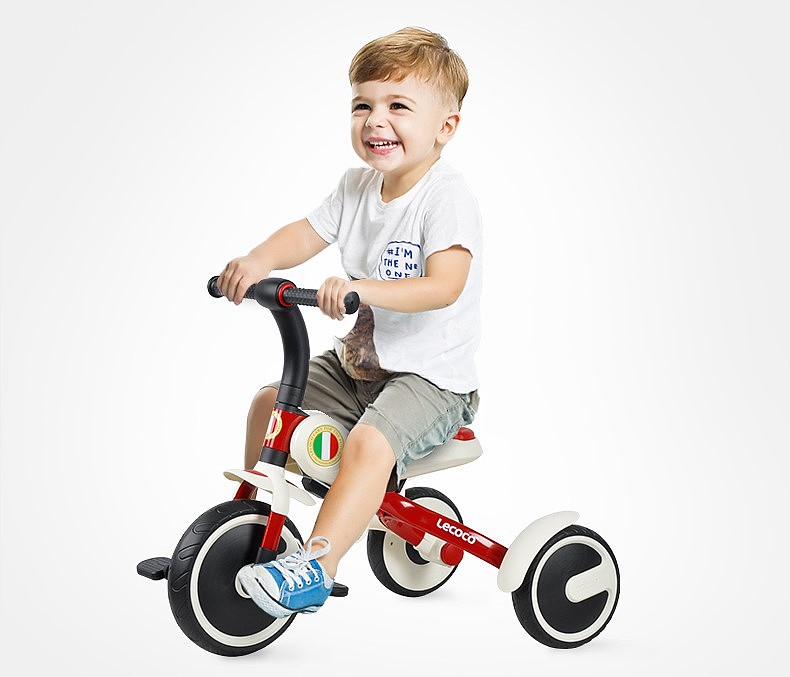 Children's folding tricycle，