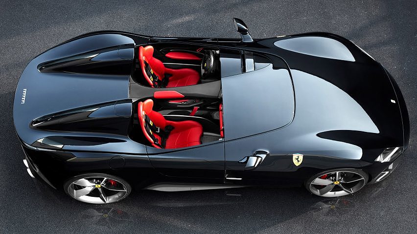 product design，vehicle，Monza SP1/SP2，Ferrari，