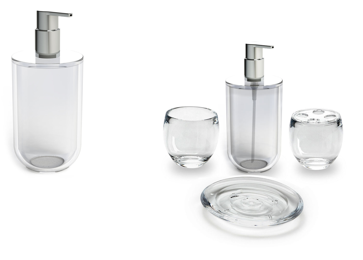 transparent，Receive，Color matching，container，