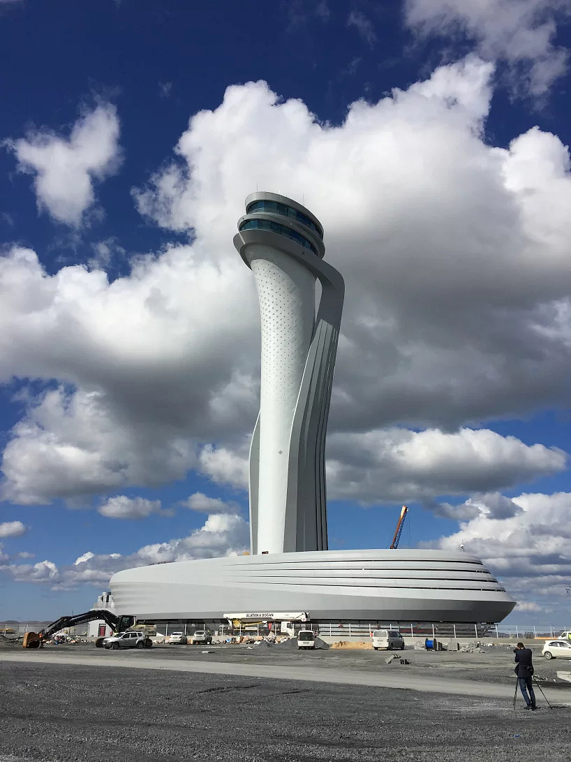tower，Airport tower，industrial design，Architectural design，