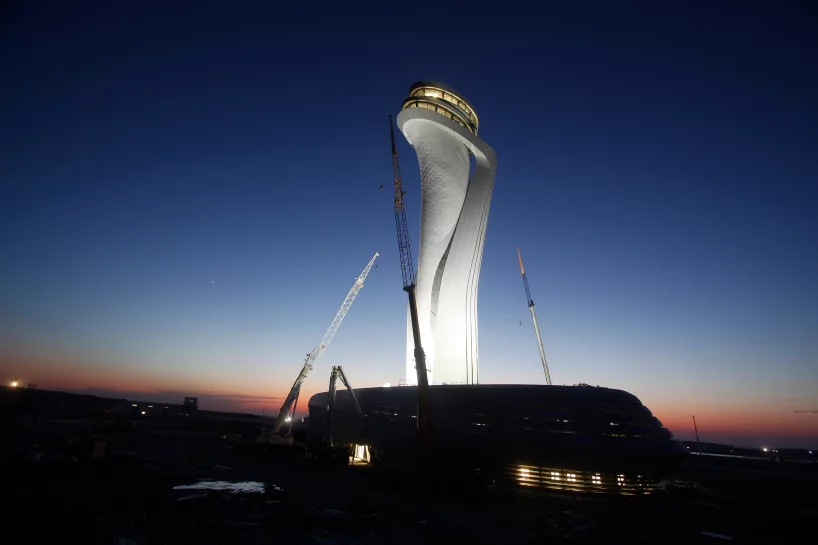 tower，Airport tower，industrial design，Architectural design，