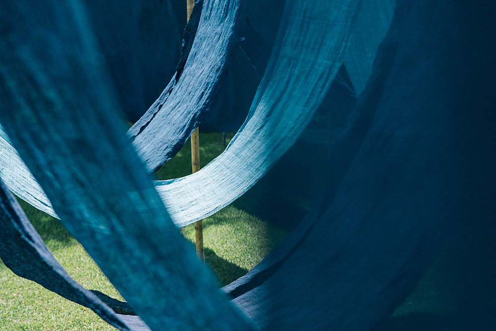 Blue dyeing process，Blue dye，Reception，desktop，blue，to work in an office，Stationery，BKID co，