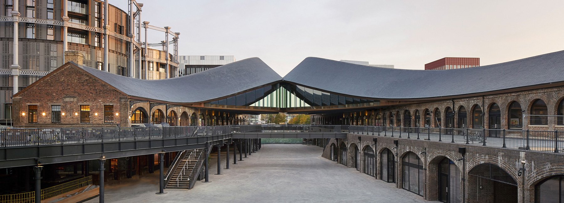 Design，Architecture，Heatherwick studio，coal drops yard，London，Shopping area，