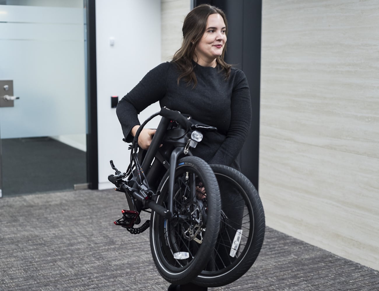 Ultralight，intelligence，Electric，Folding bicycle，CARBO，