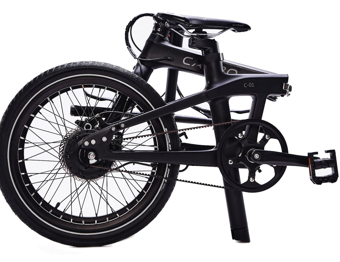 Ultralight，intelligence，Electric，Folding bicycle，CARBO，
