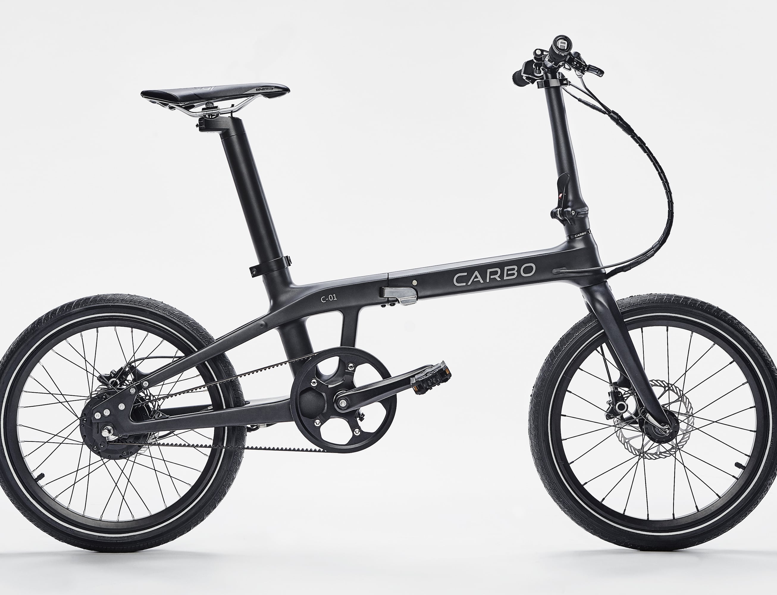 Ultralight，intelligence，Electric，Folding bicycle，CARBO，
