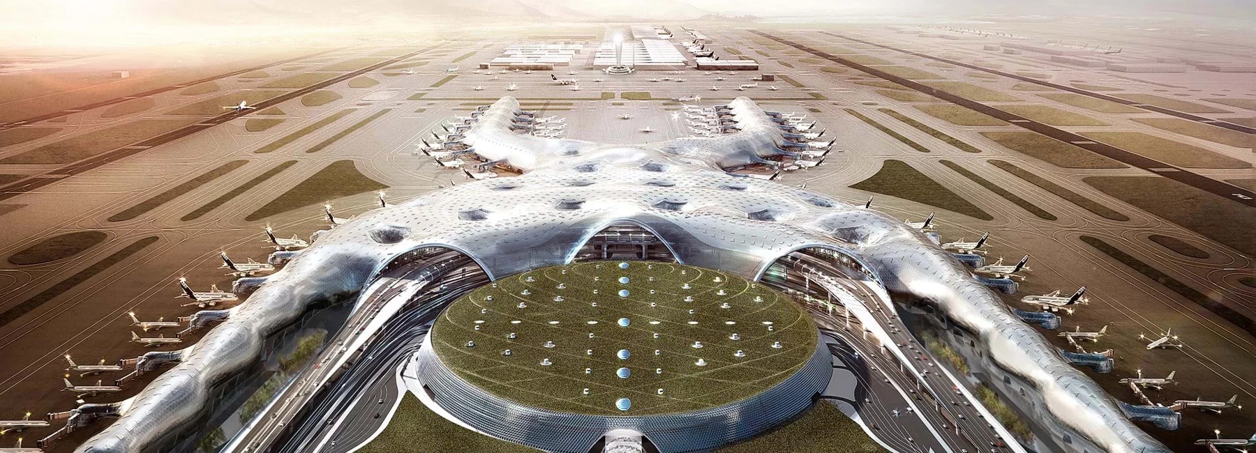 Mexico City Airport Design，conceptual design，