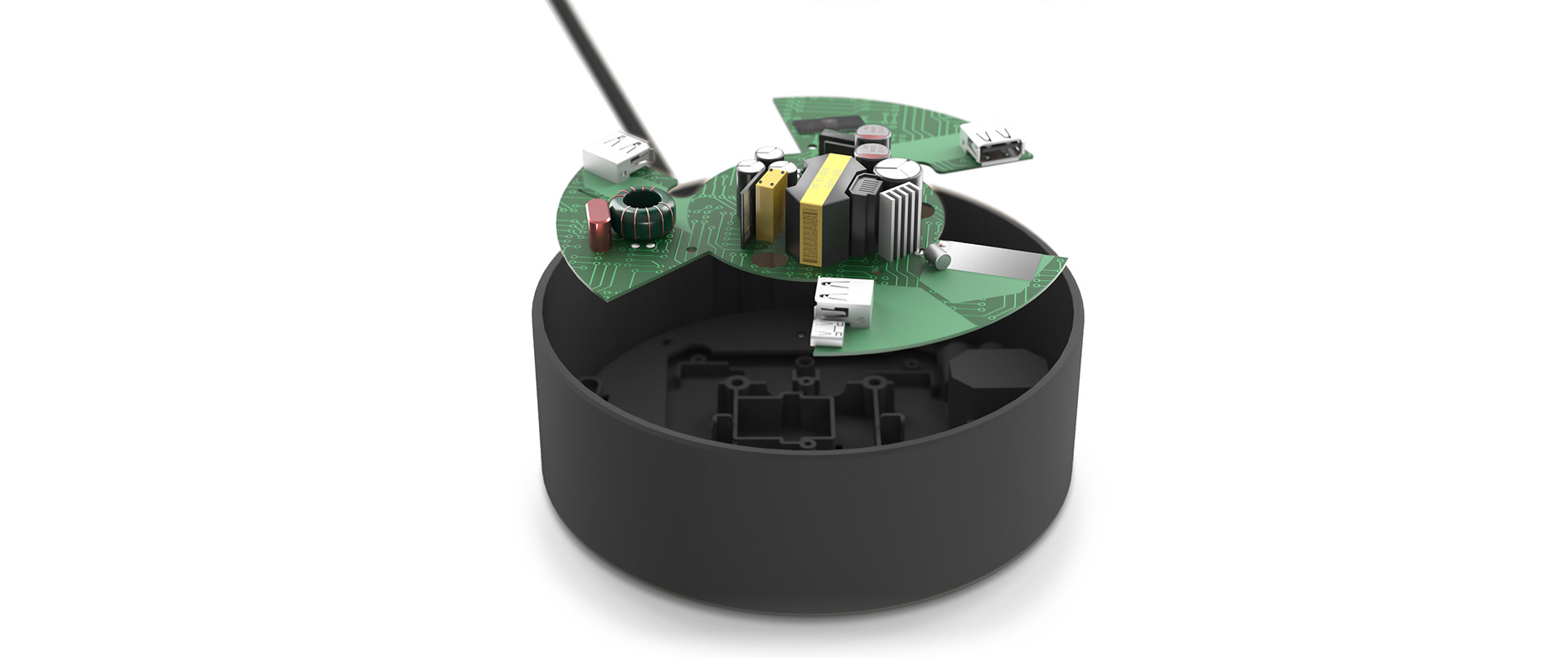 black，Charger，eclipse，Data cable storage，Cable storage，