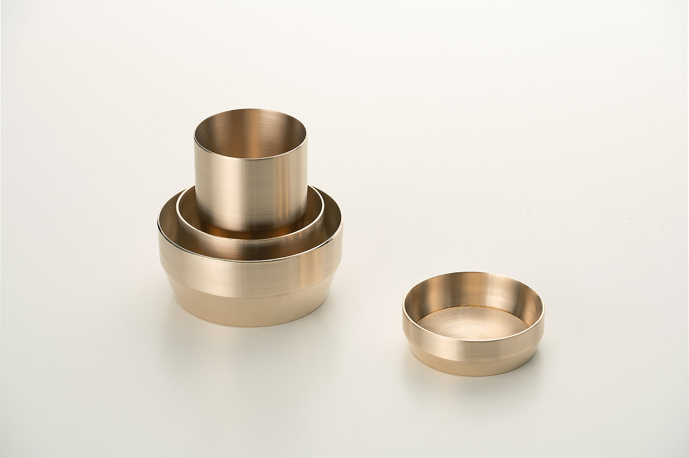 handicraft，tableware，Metal，golden，ripple，