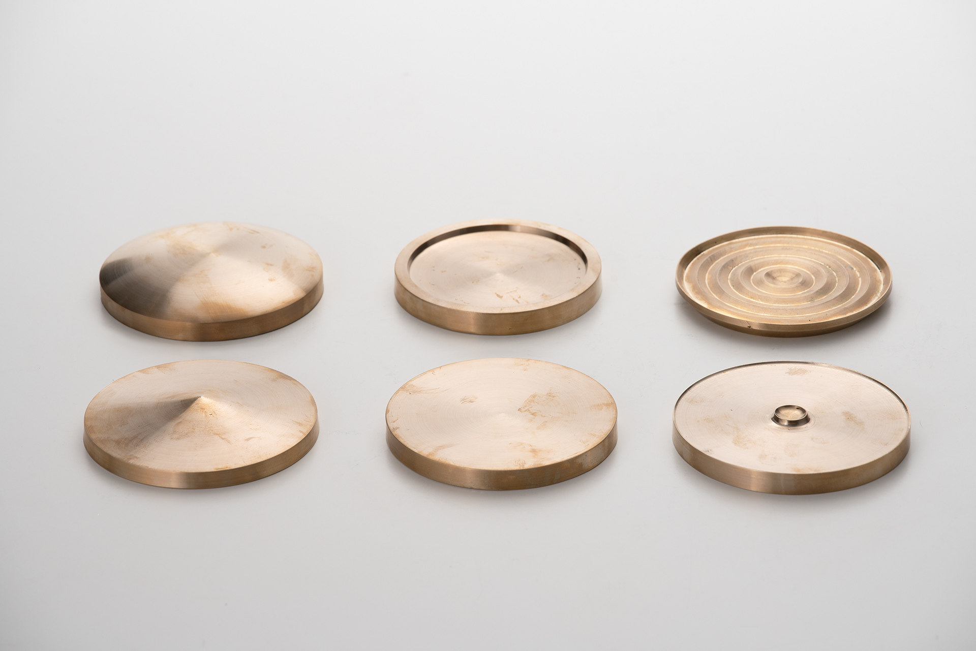 handicraft，tableware，Metal，golden，ripple，