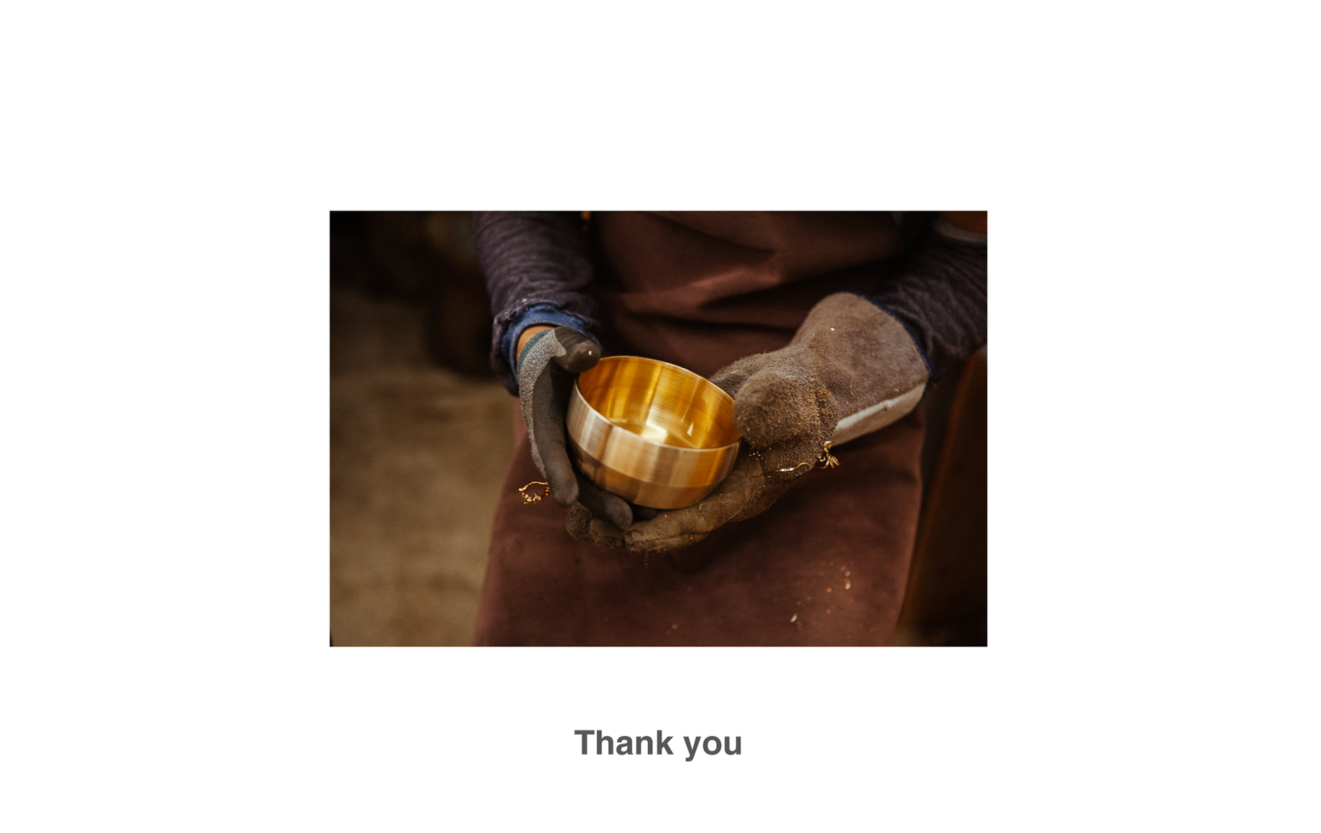 handicraft，tableware，Metal，golden，ripple，