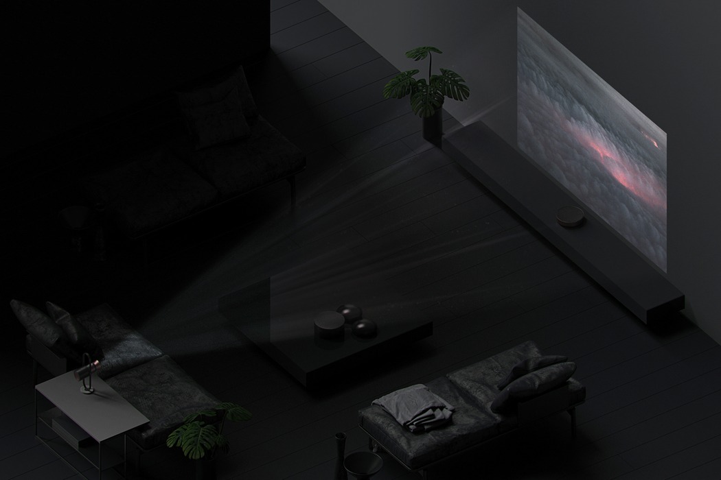 PHOS，Projector，black，