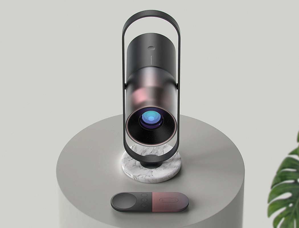 PHOS，Projector，black，