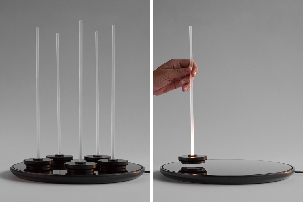 black，intelligence，Candle stick，