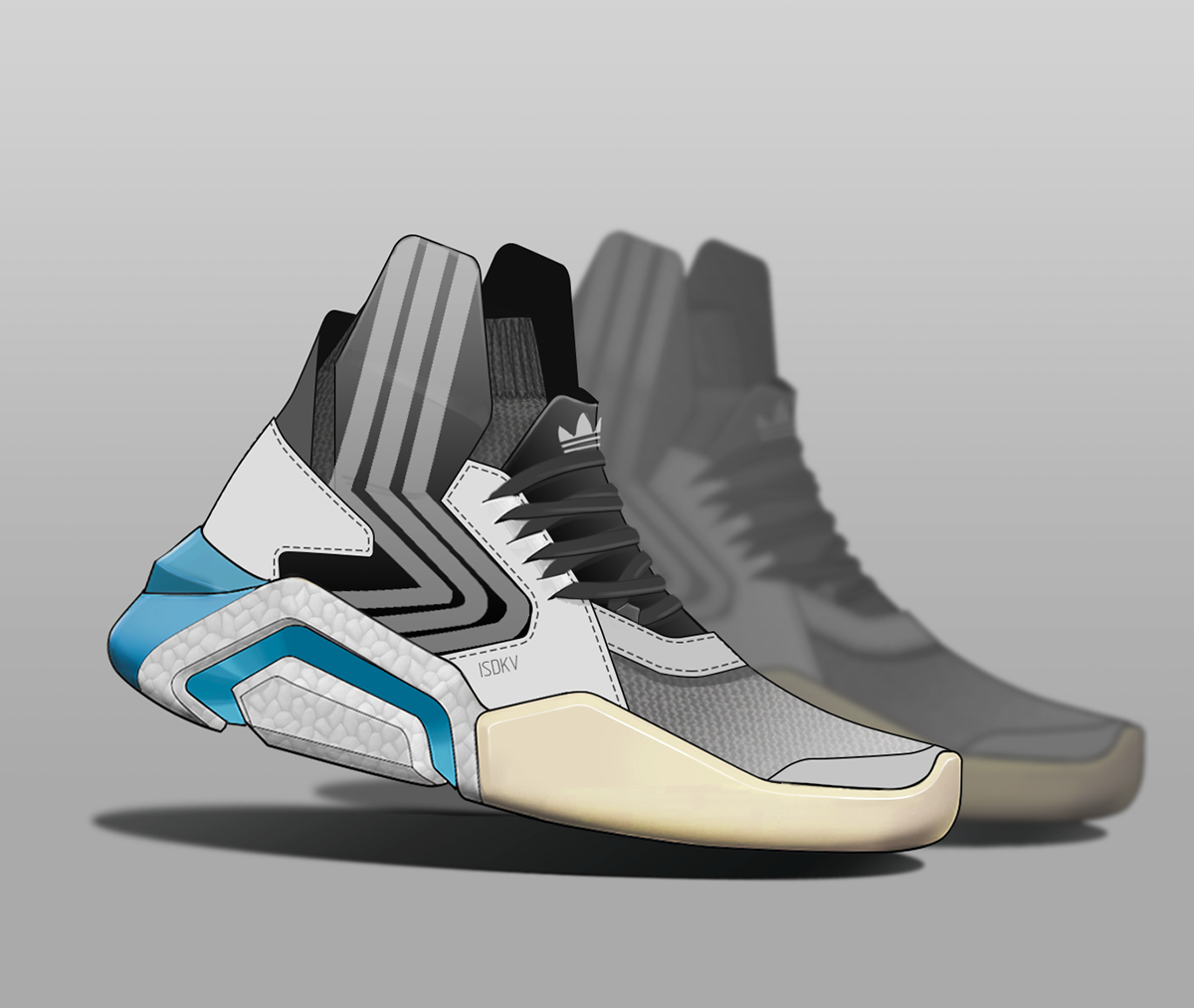 fashion，clothing design，industrial design，sneakers，ISDKV，