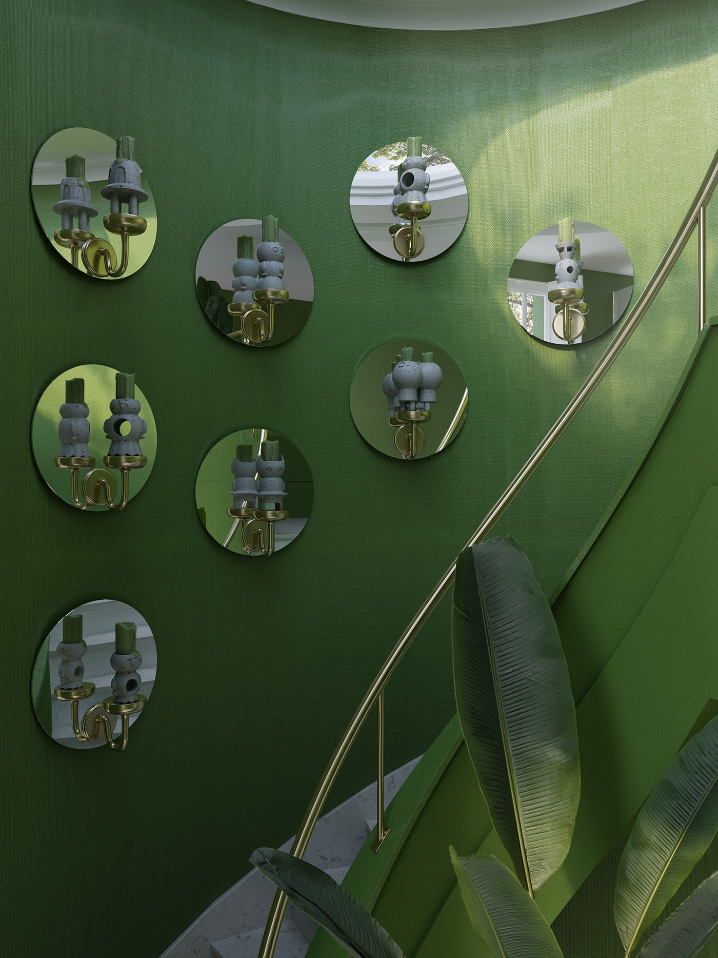 Interior design，lovely，product design，industrial design，bionics，Candlestick，