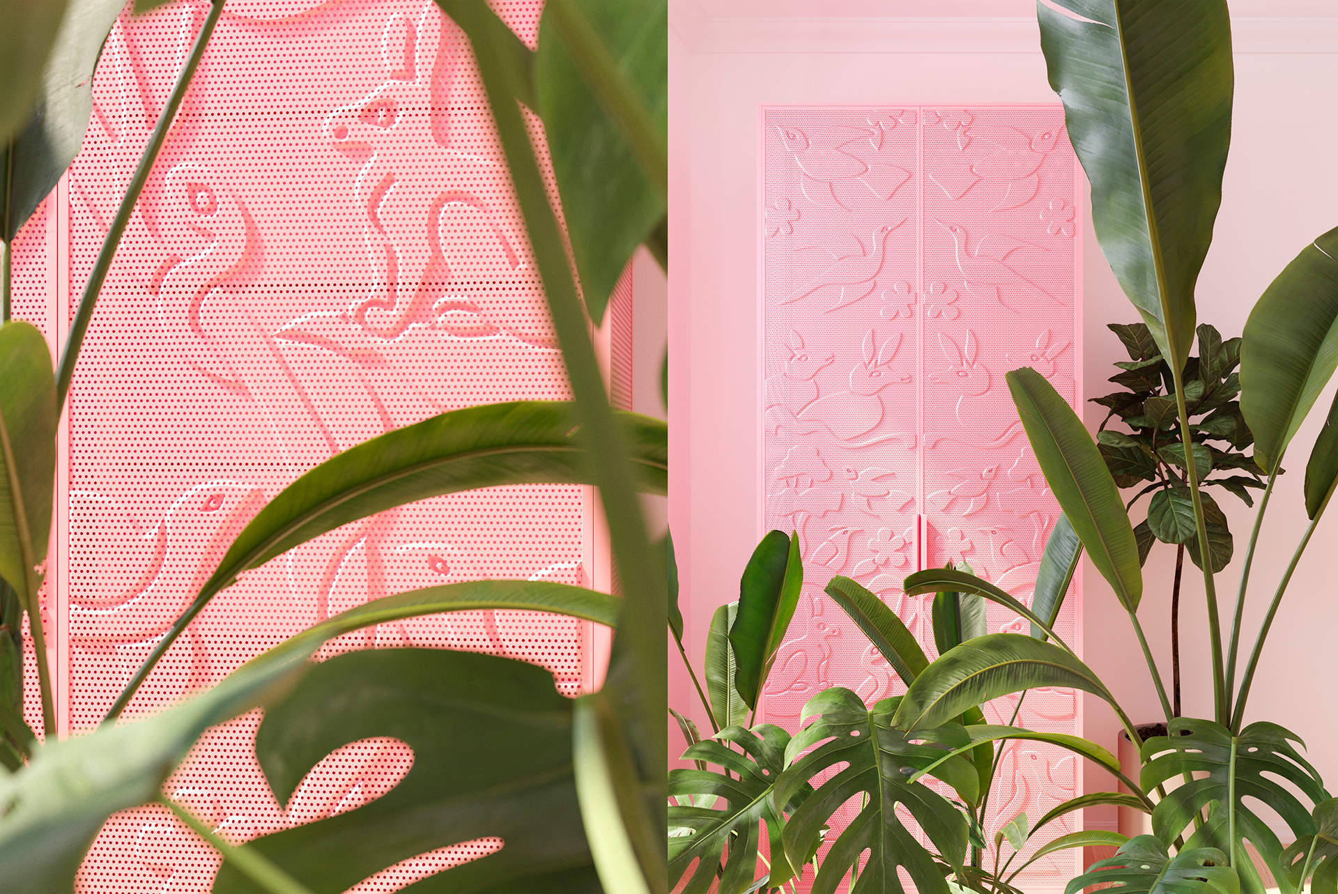 animal，closet，furniture design ，