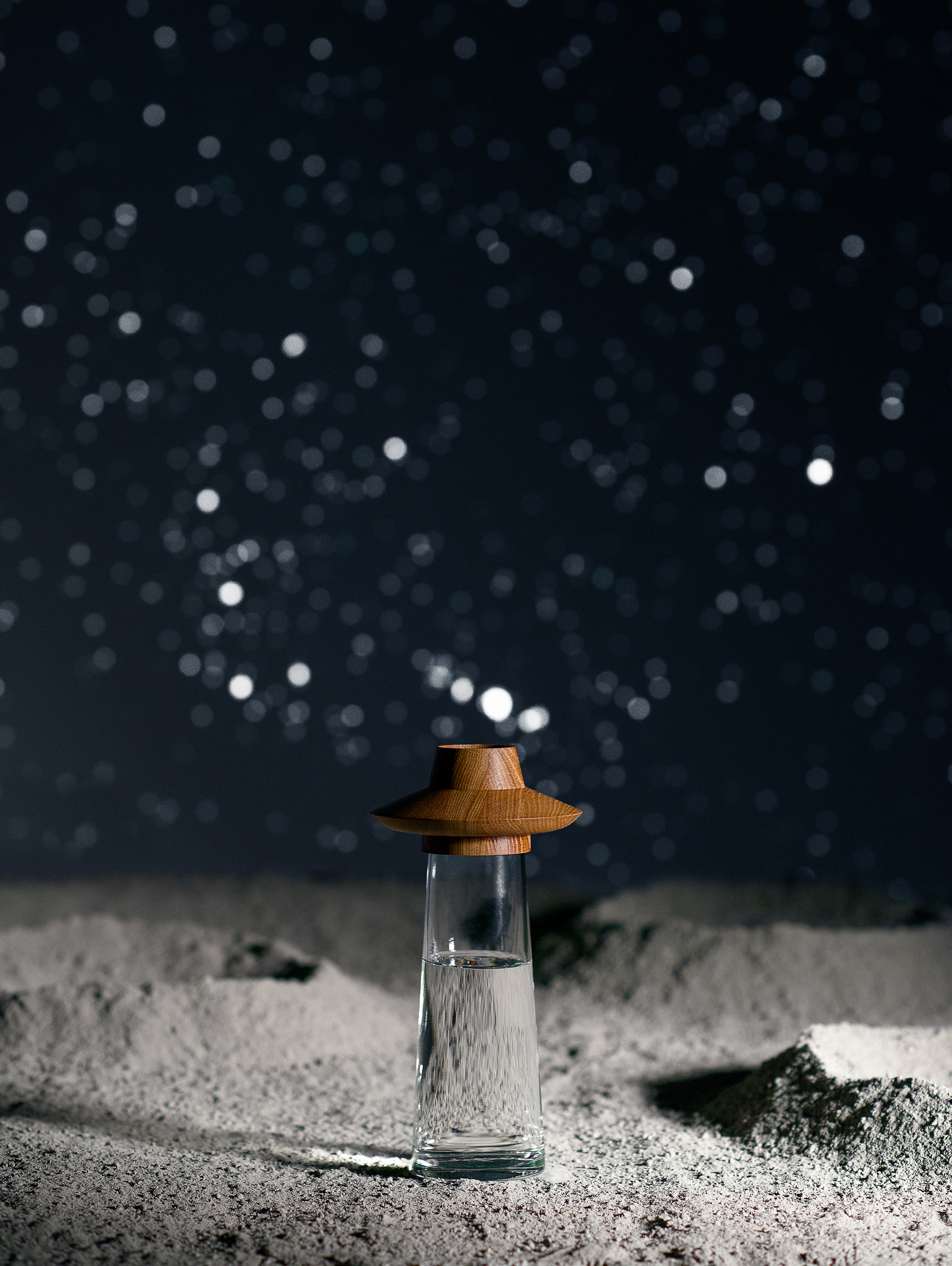 woodiness，Lotus，Glass，Ufological，Vase design，ufo，Flying saucer，Ufologicalvase，