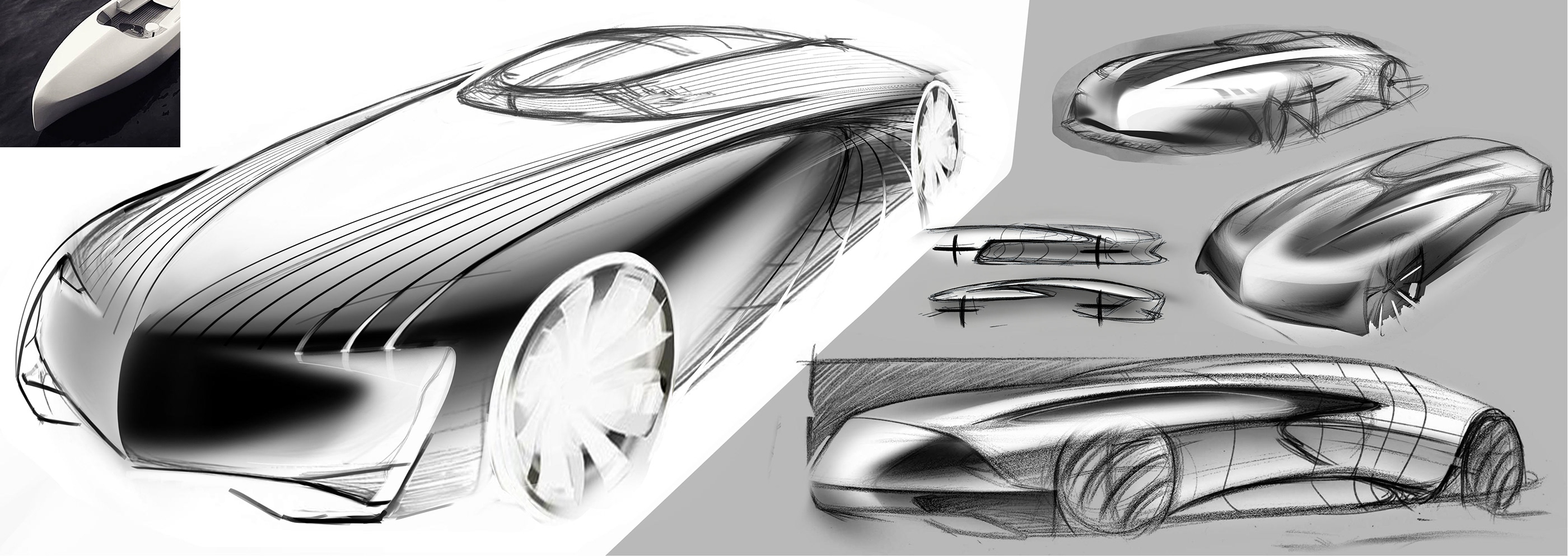 Benz，Maybach ，automobile，Luxury car，sketch，