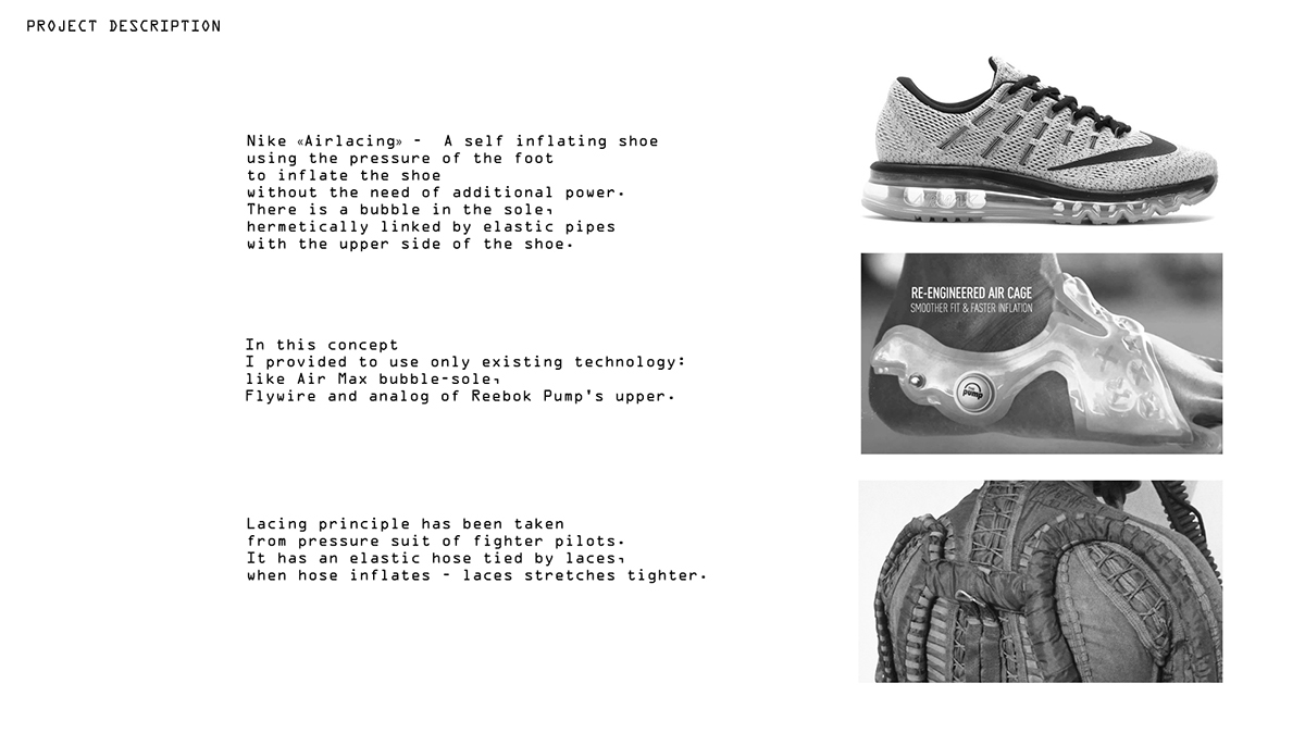 Nike，conceptual design，Air cushion shoes，nike，