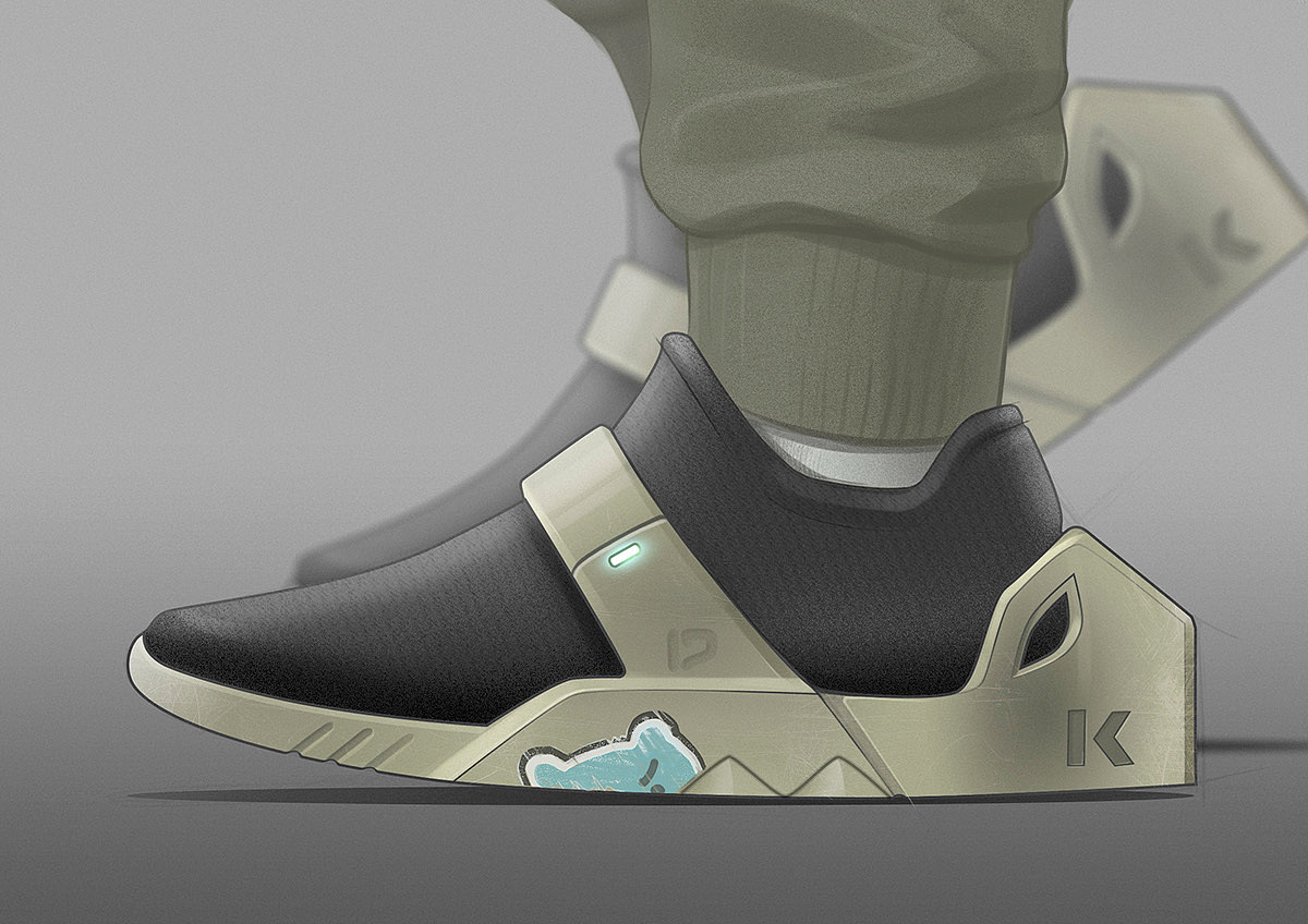product design，sketch，Hand drawn，sneakers，