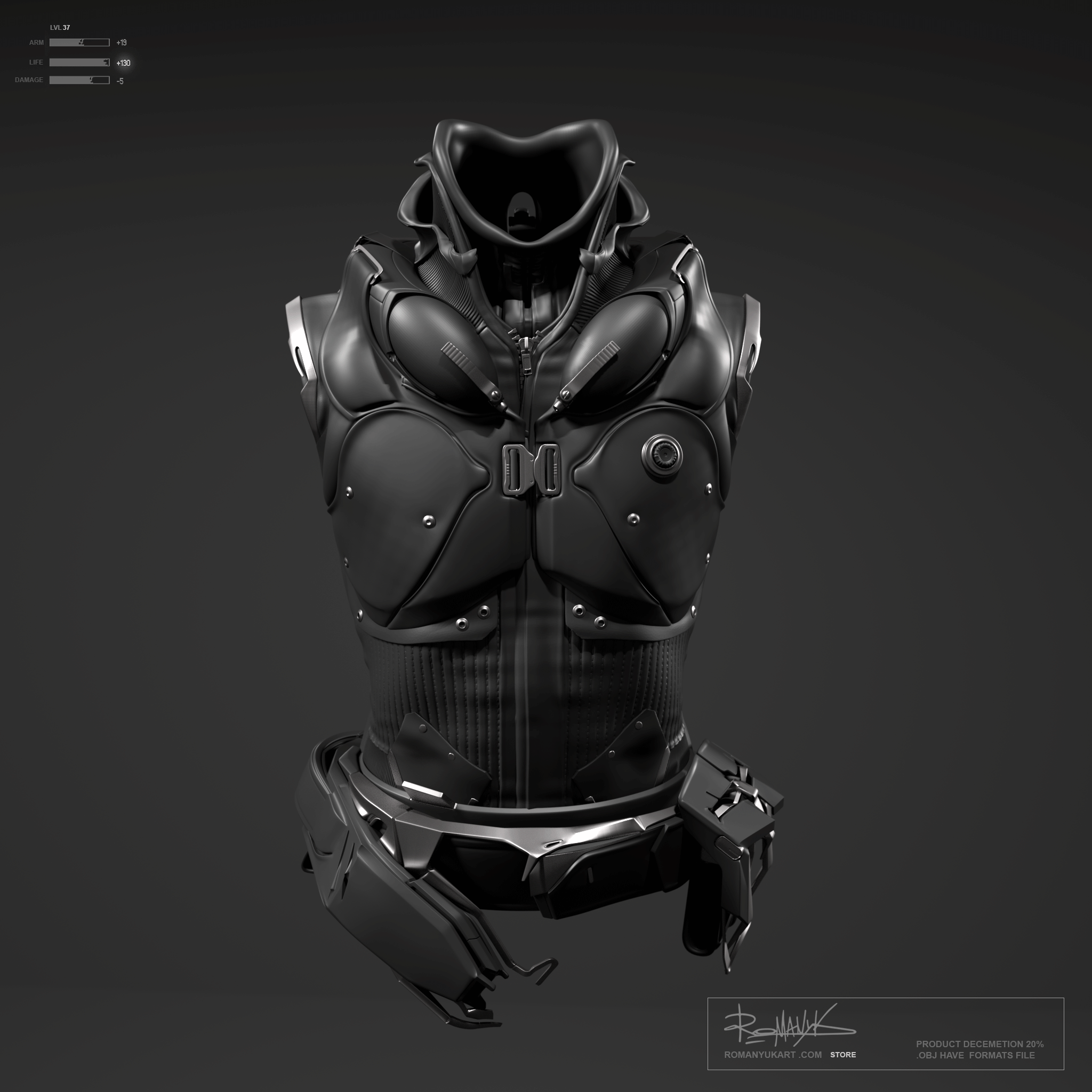 protective clothing，a helmet and armor，game，conceptual design，graphic design ，Armor，