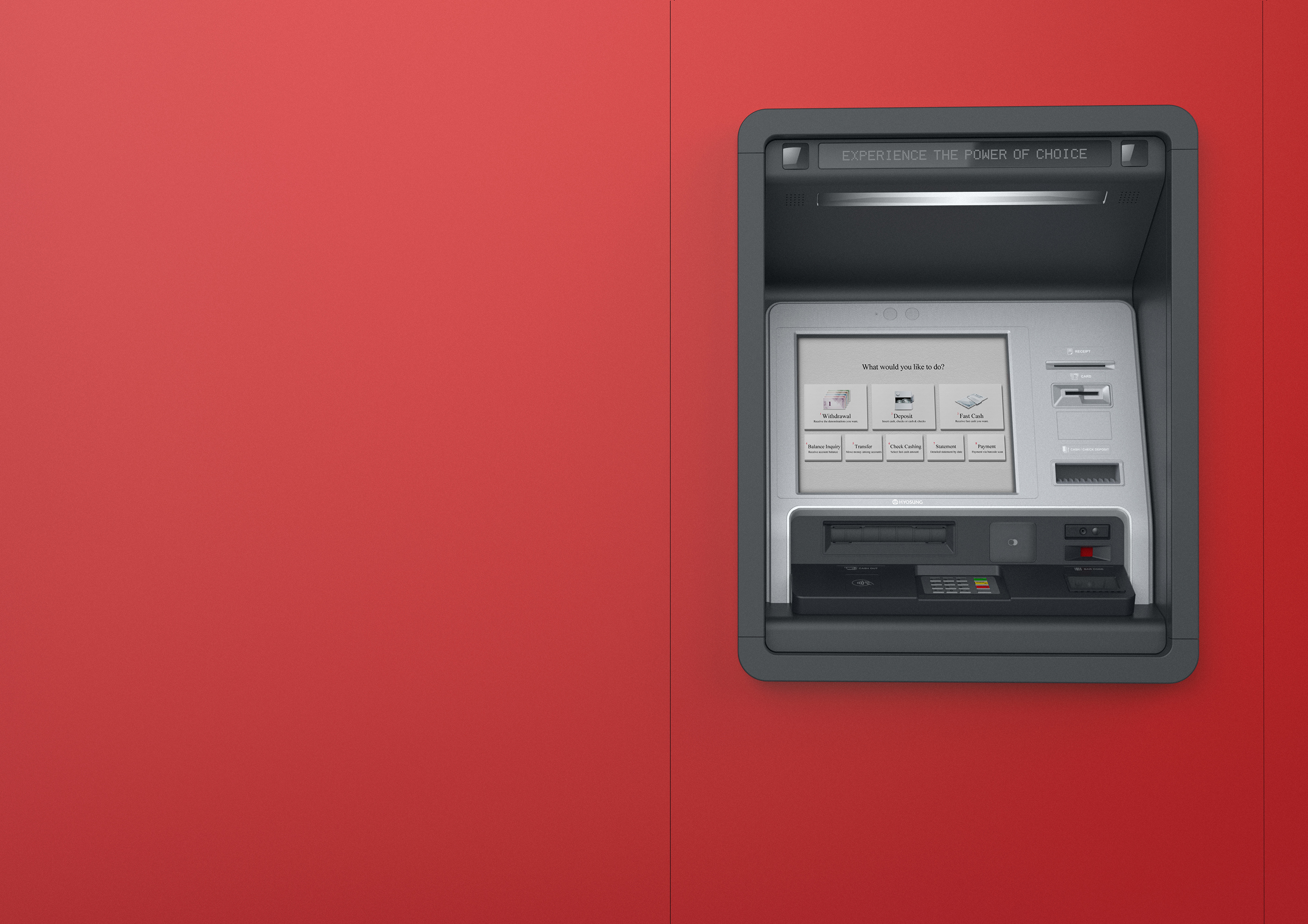 atm，Interactive machine，D E S I G N F E，