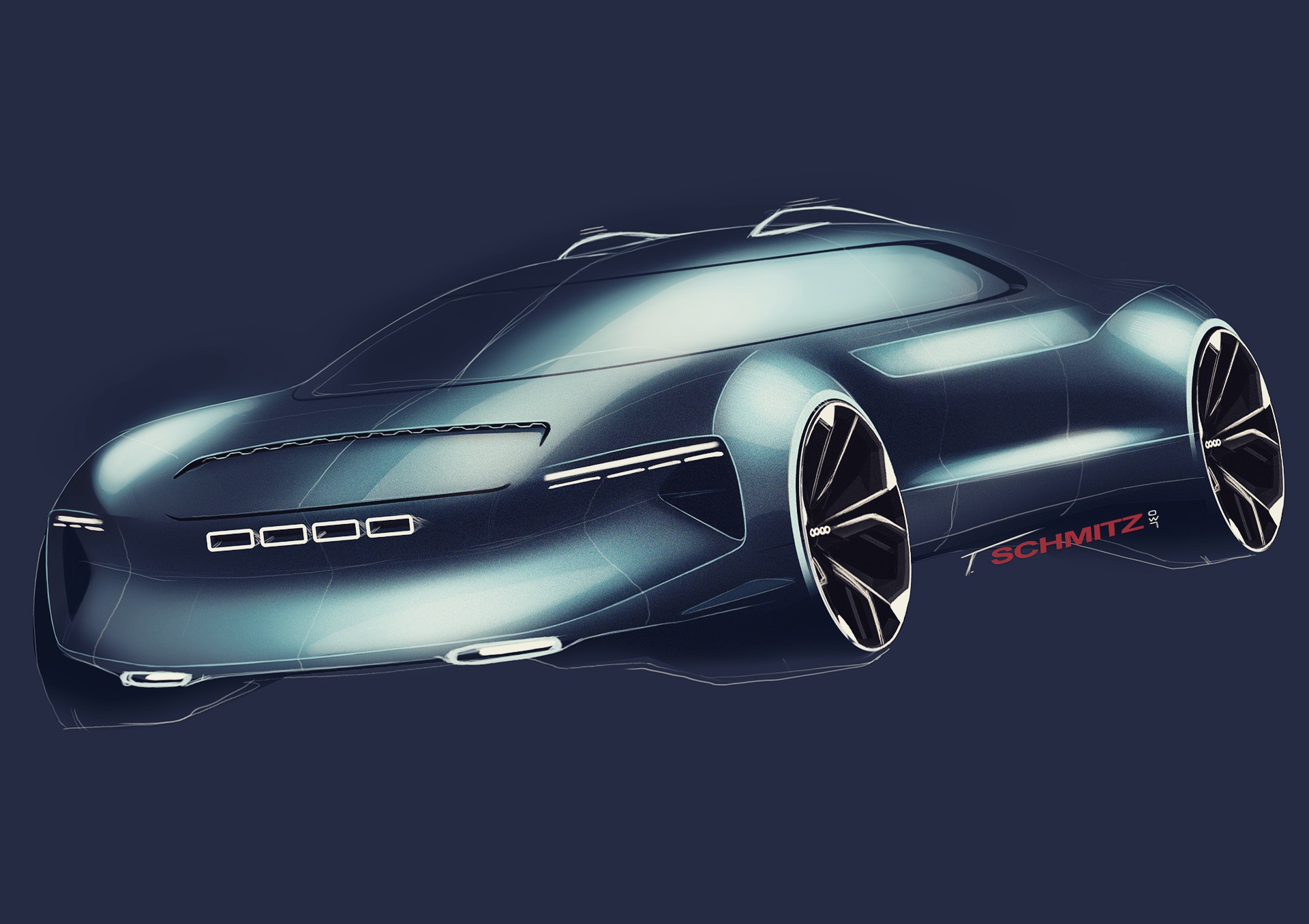 Sports car，automobile，Hand drawn，manuscript，