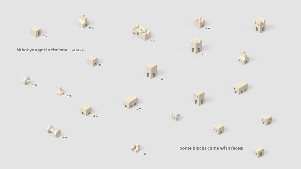 Playwood，Toys，Building blocks，product design，
