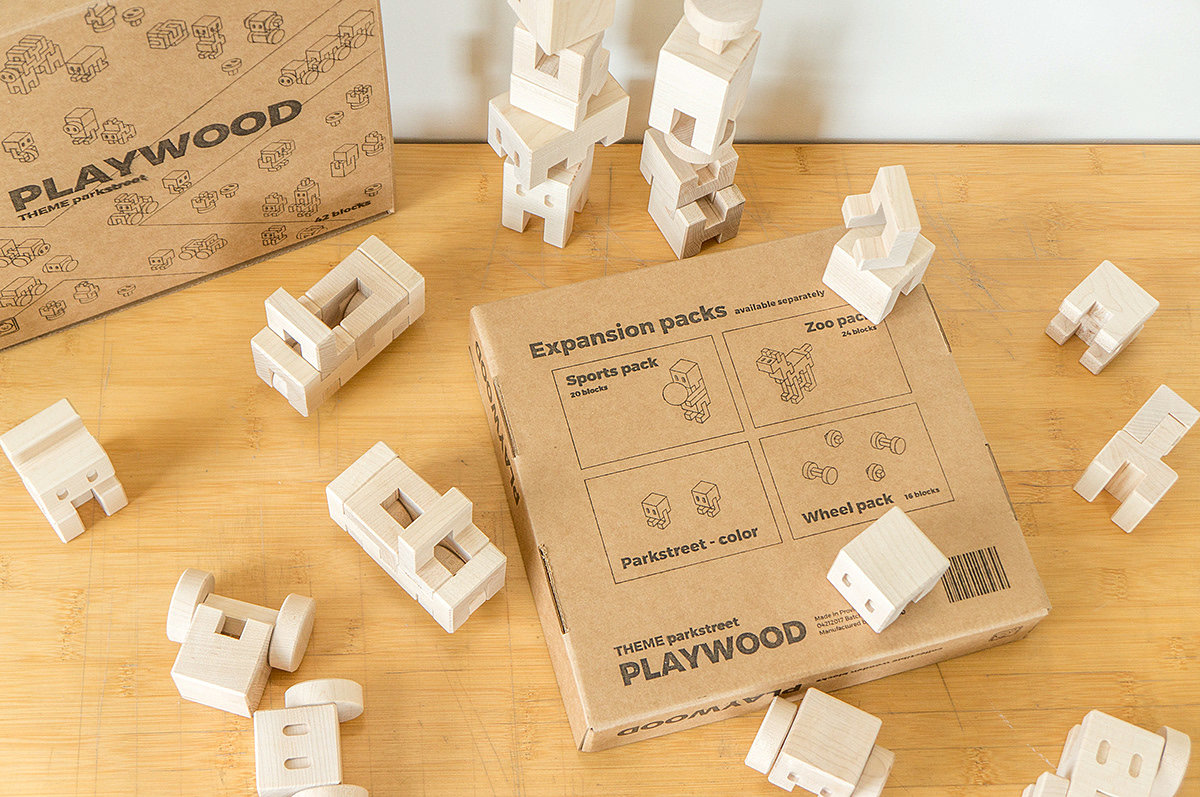 Playwood，Toys，Building blocks，product design，