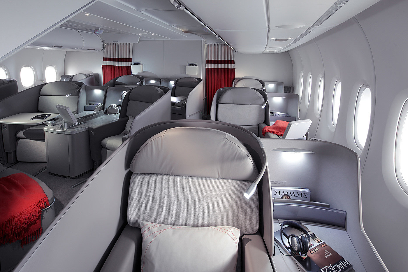 for the first time，a380，First class，Air France，