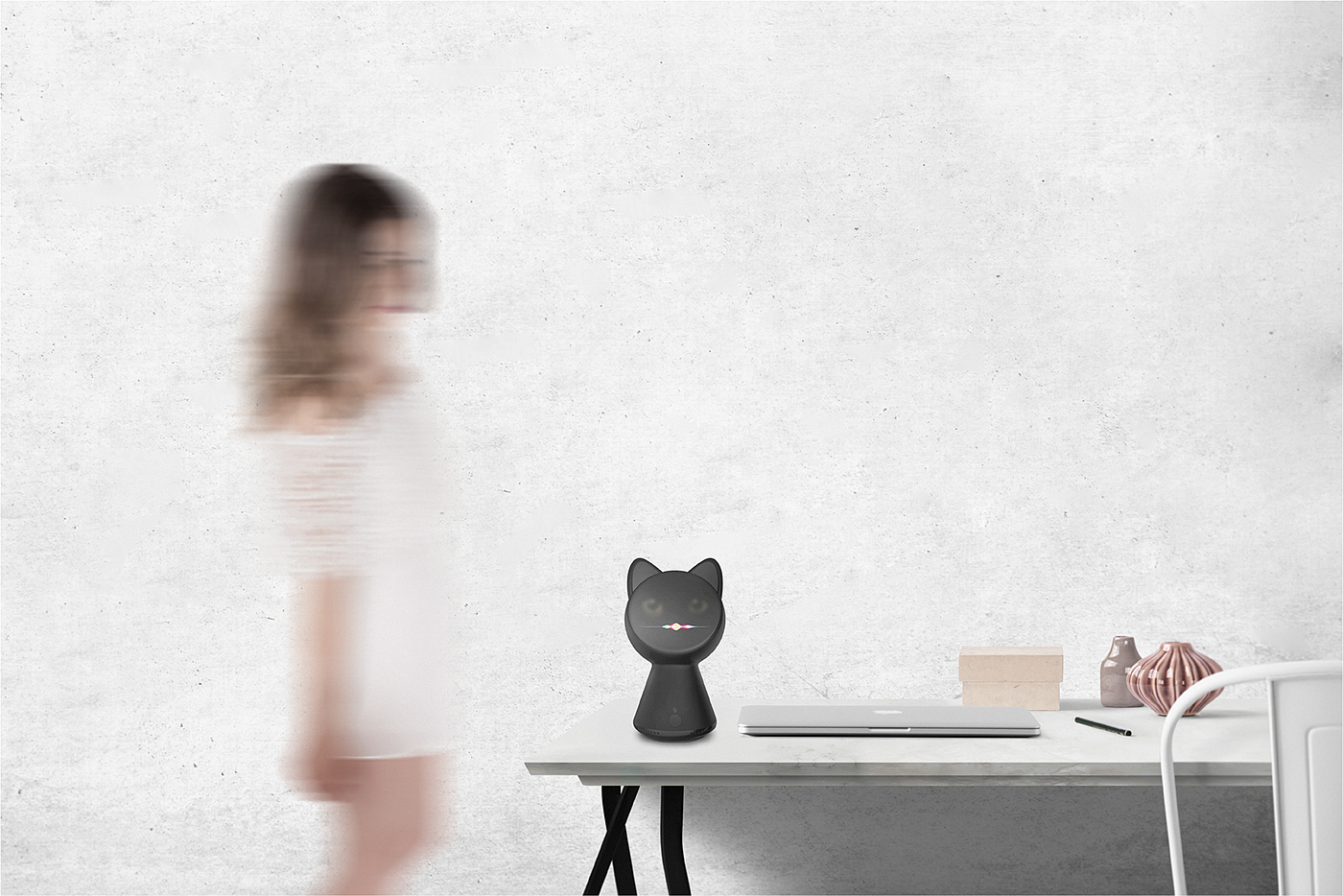 black cat，intelligence，black，Home Furnishing，apple，app，