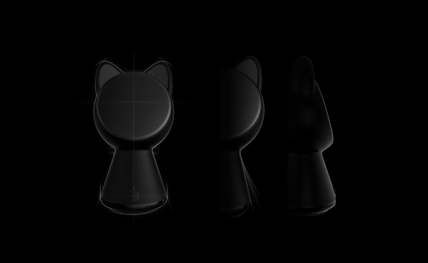 black cat，intelligence，black，Home Furnishing，apple，app，