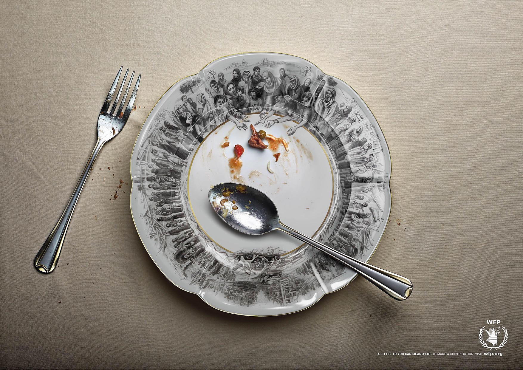 Hunger plate，advertisement，Art guidance，Illustration，