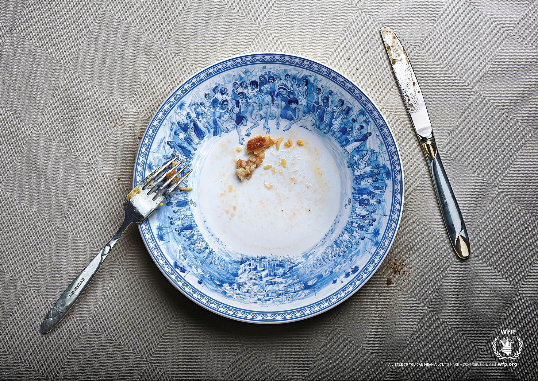 Hunger plate，advertisement，Art guidance，Illustration，