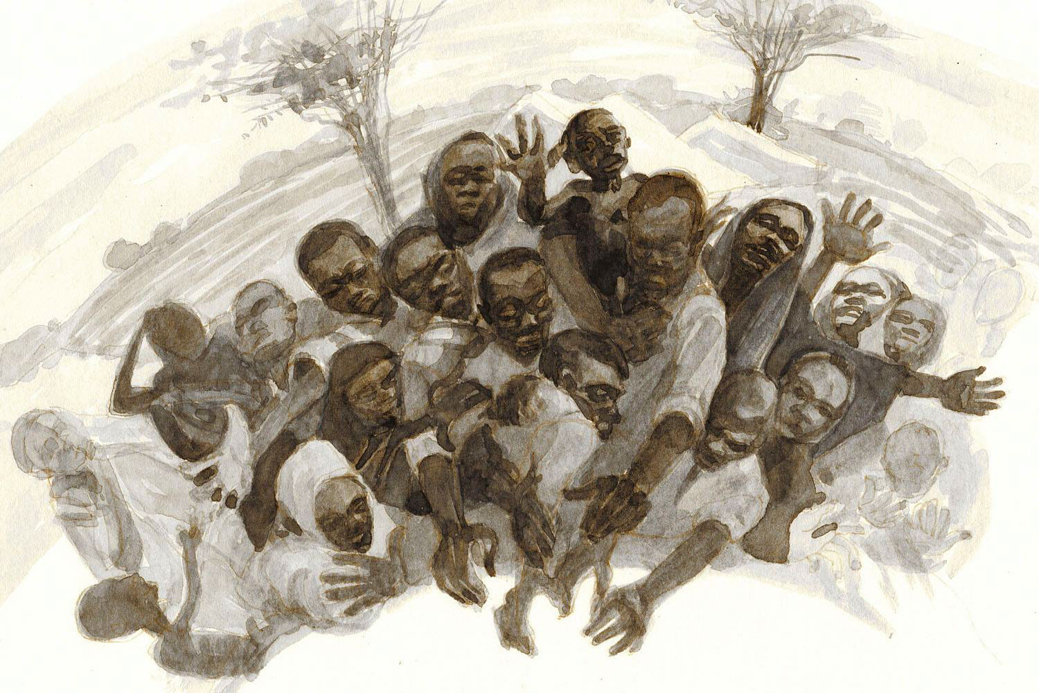 Hunger plate，advertisement，Art guidance，Illustration，