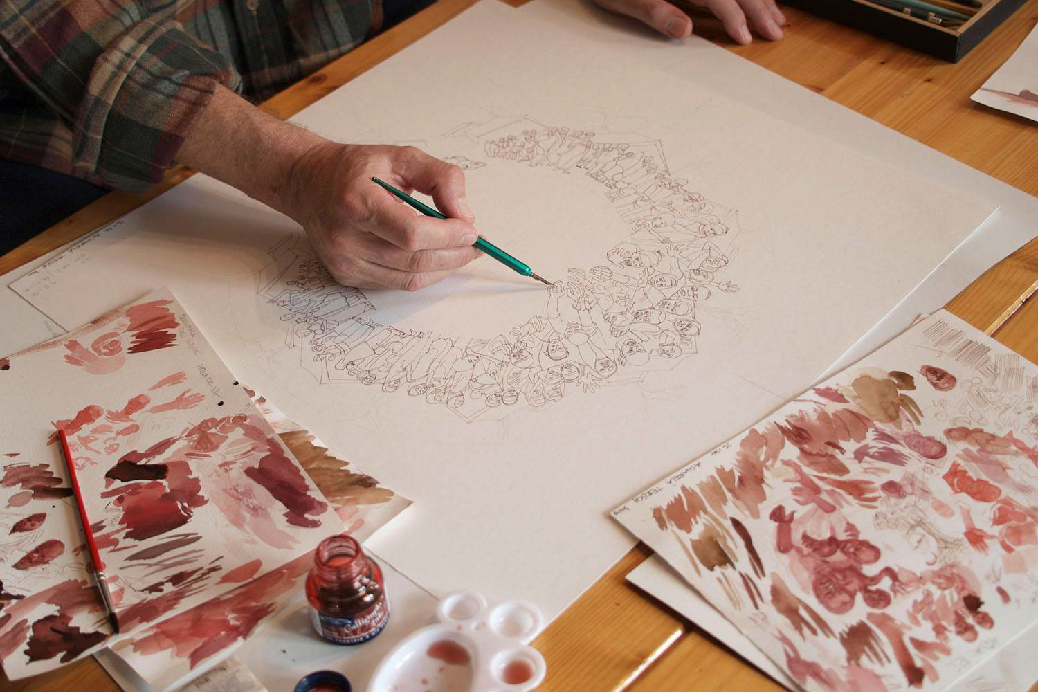 Hunger plate，advertisement，Art guidance，Illustration，