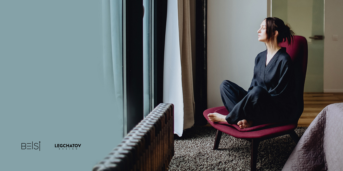 Ilya Legchatov，meditation，yoga，chair，BELSI Home，