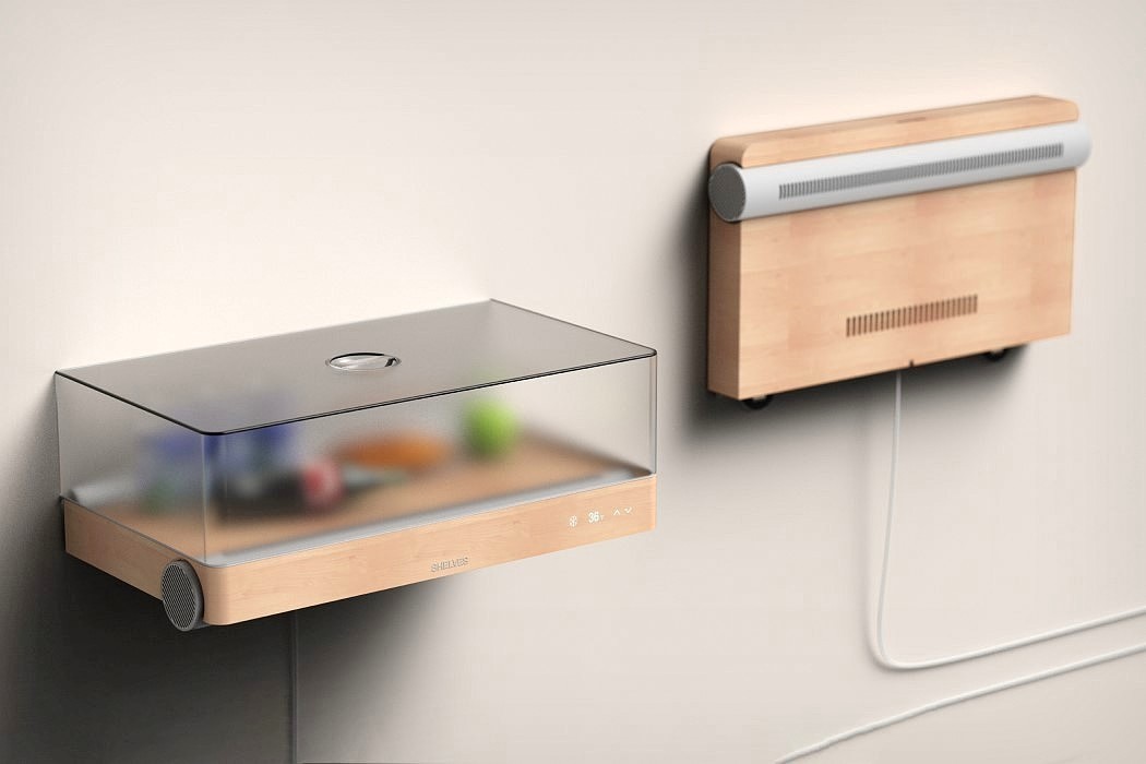 product design，Refrigerator，miniature，Wall mounted，Fan Cola ha ha，