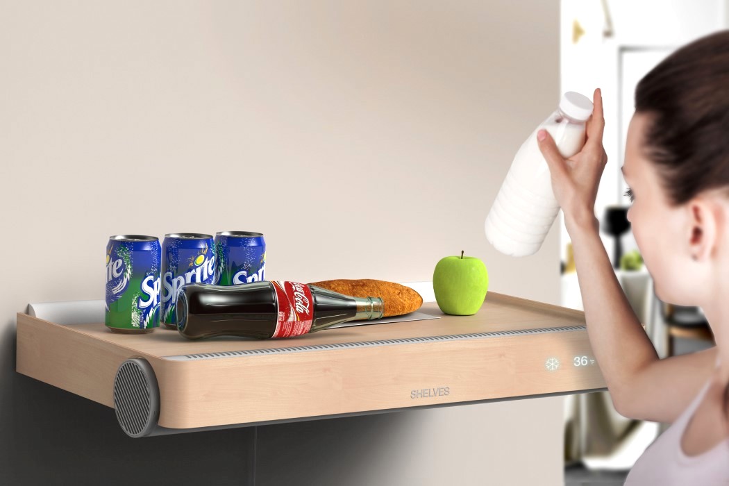 product design，Refrigerator，miniature，Wall mounted，Fan Cola ha ha，