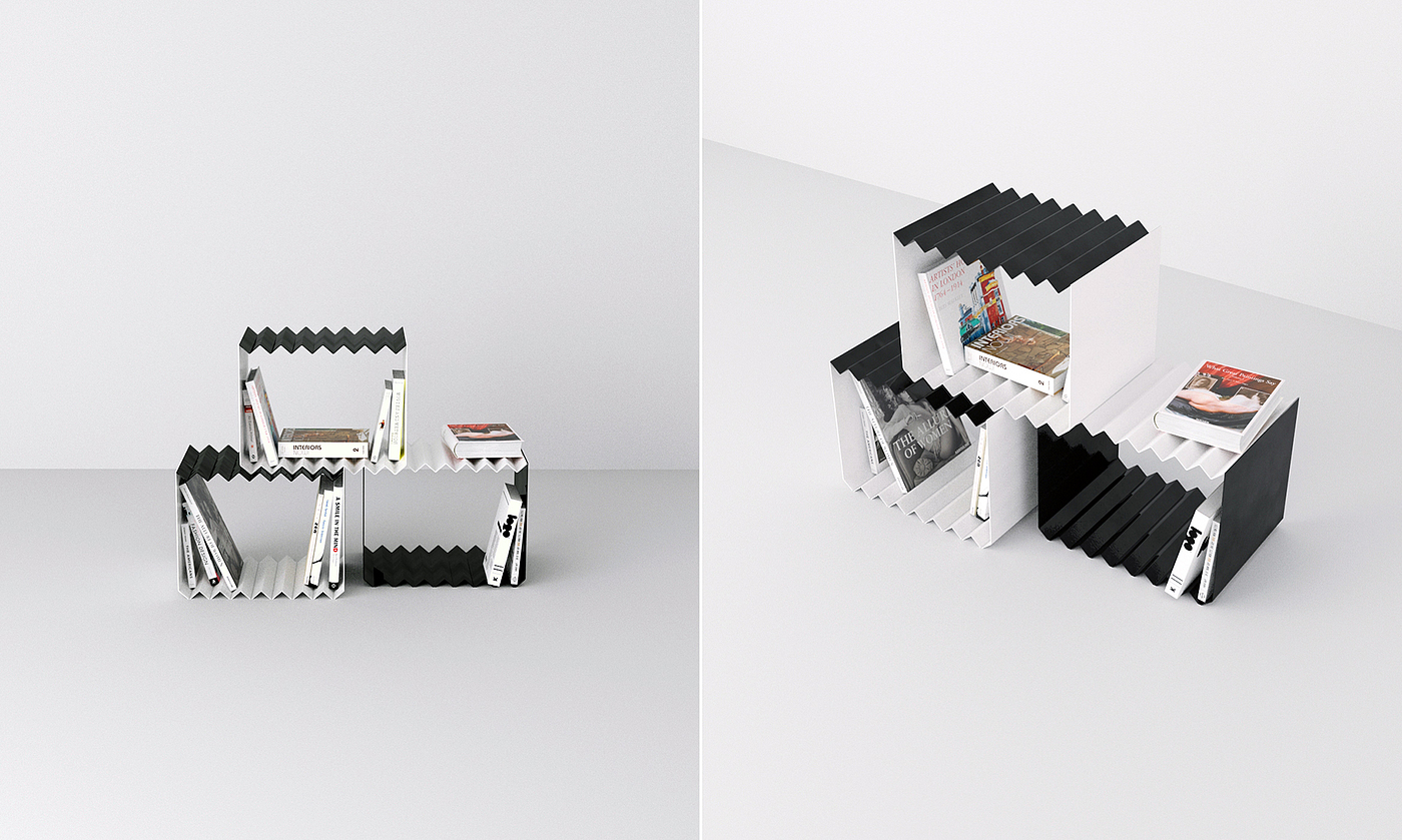 product design，Storage rack，