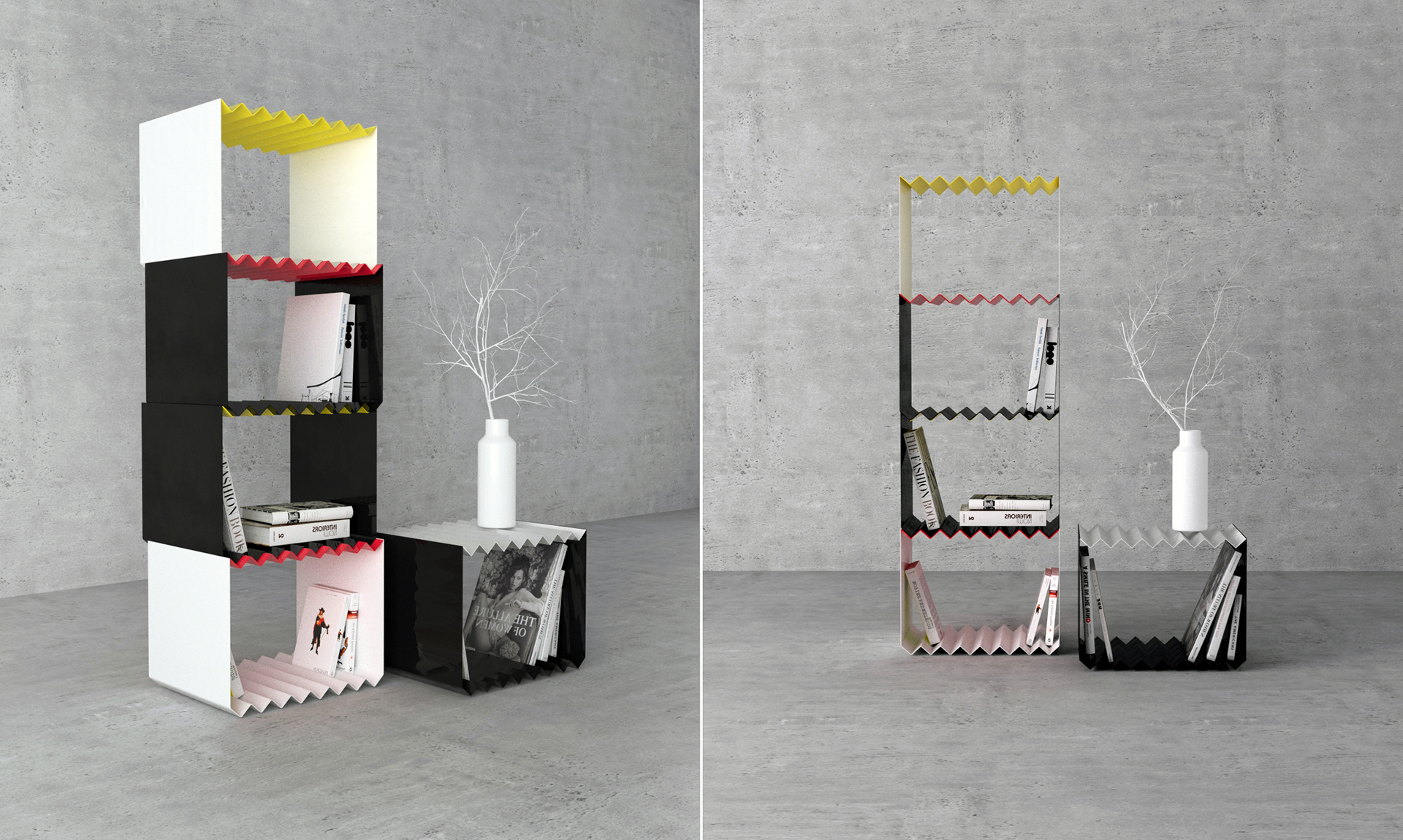 product design，Storage rack，