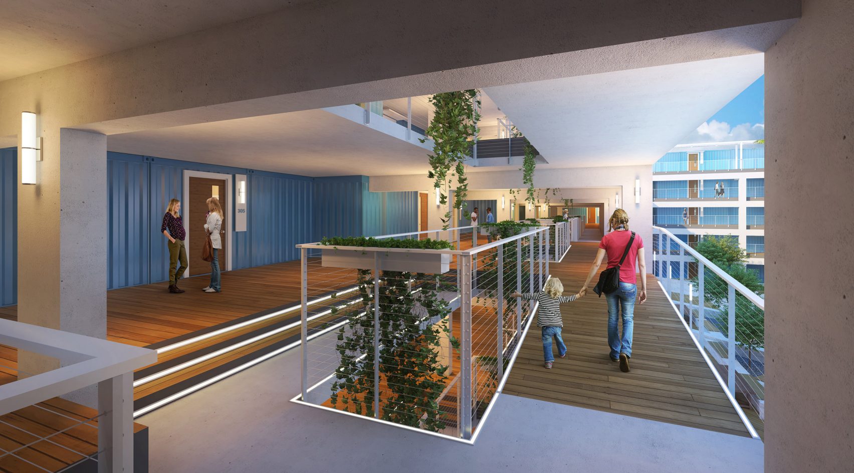 Architectural design，Reconstruction of parking lot，Apartment building，