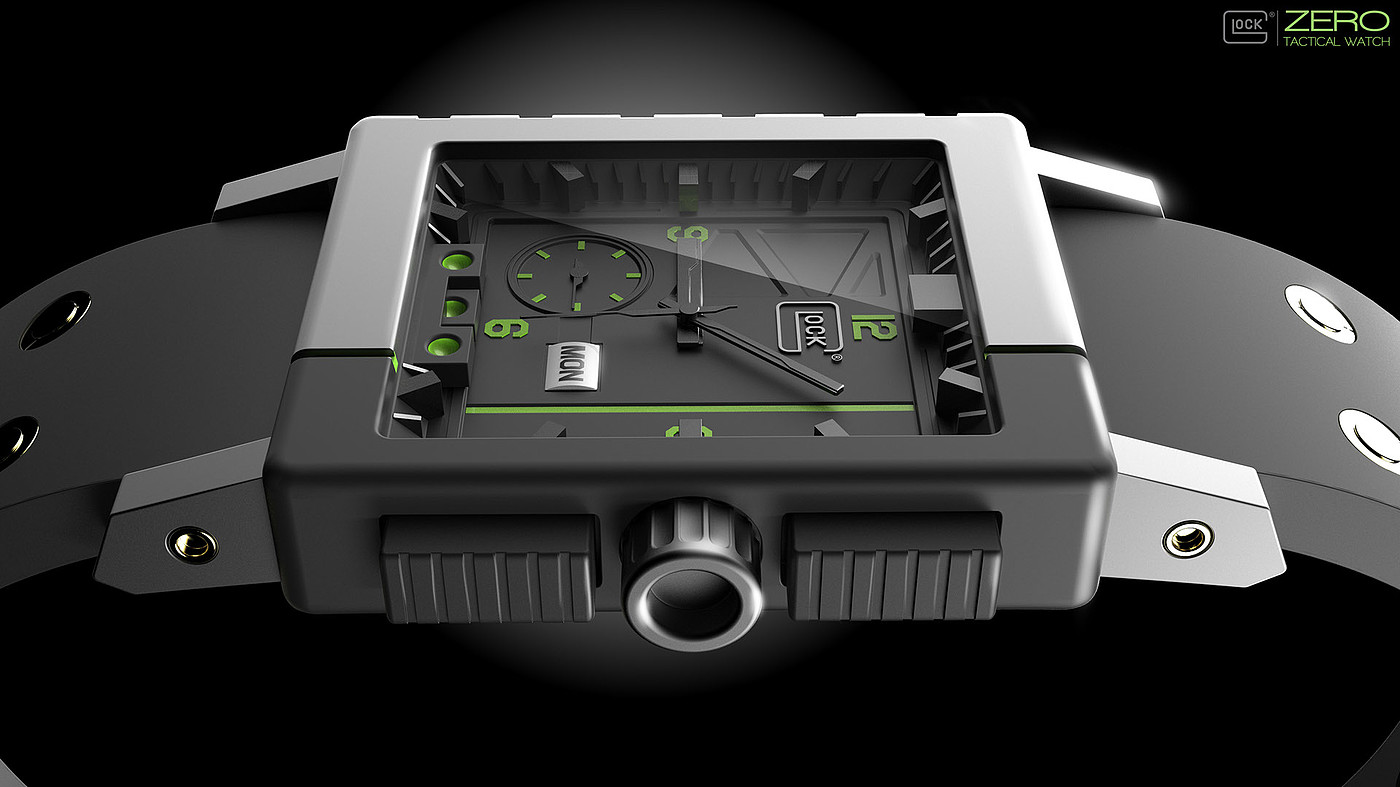 产品设计，手表设计，Glock Zero，