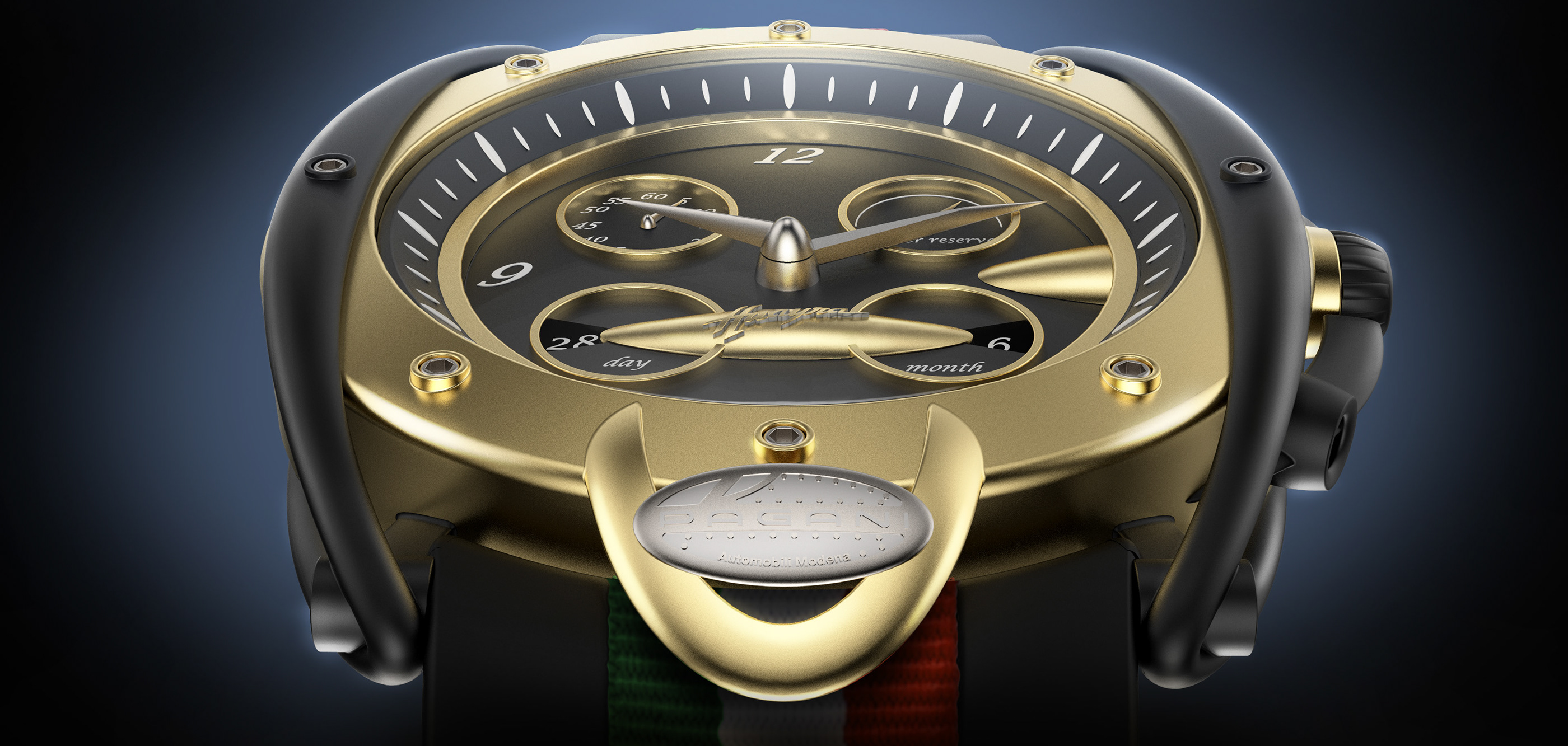 pagani ，Wrist watch，Rhinoceros 5.0，keyshot，