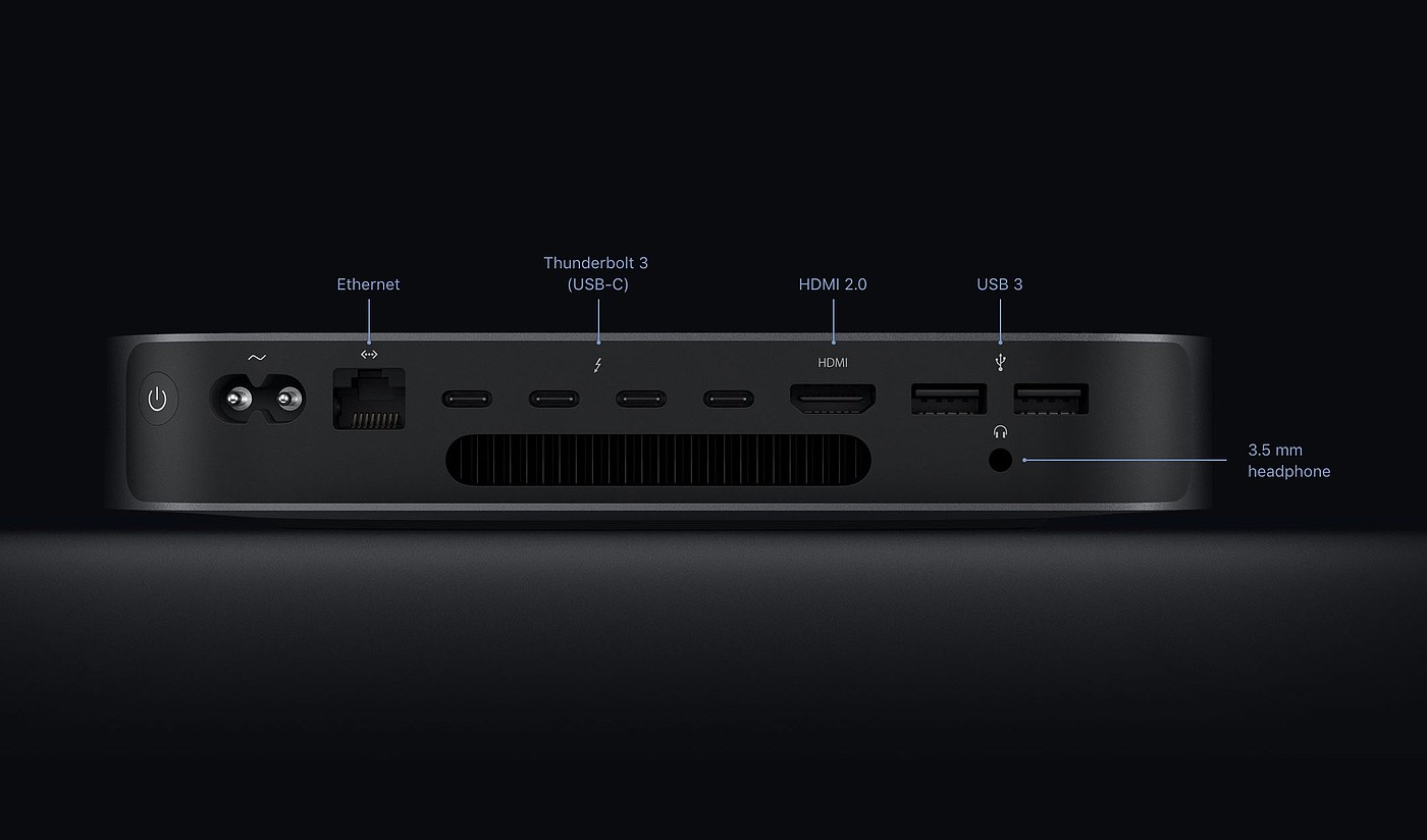 太空灰，apple，苹果，Mac mini，