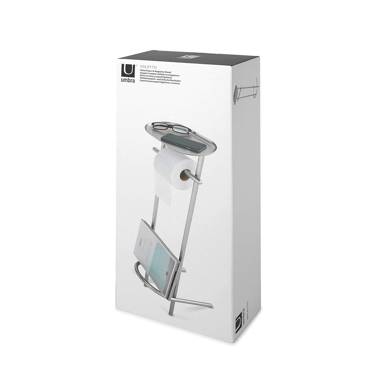 Metal，Magazine rack，Toilet paper holder，VALETTO，Bracket，bathroom，