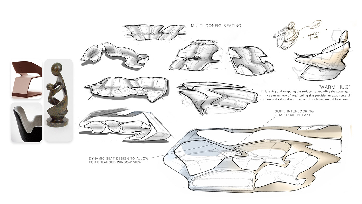 draft，Hand drawn，Donald Axhami，Honda den，Honda，concept，Design，automobile，