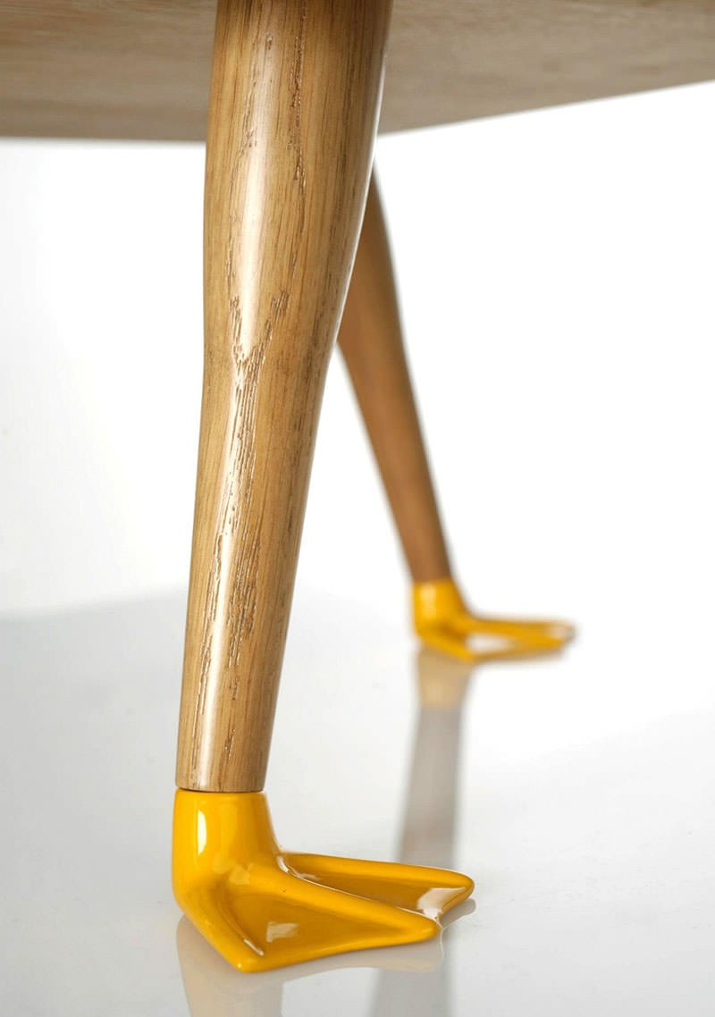 cabinet，duck，foot，Childlike interest，